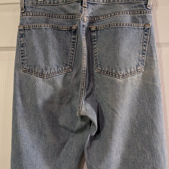 Vintage Gap Easy Fit Men's Jeans, Light Wash, Early 1990s, 34" Waist 32" Inseam - Picture 7 of 14